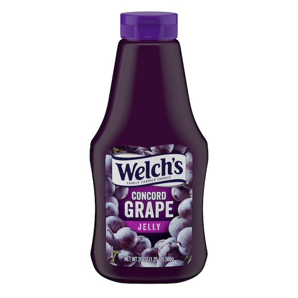 Welchs Welch's Grape Squeeze Jelly 20 oz. Bottle, PK12 WPD50153 - main